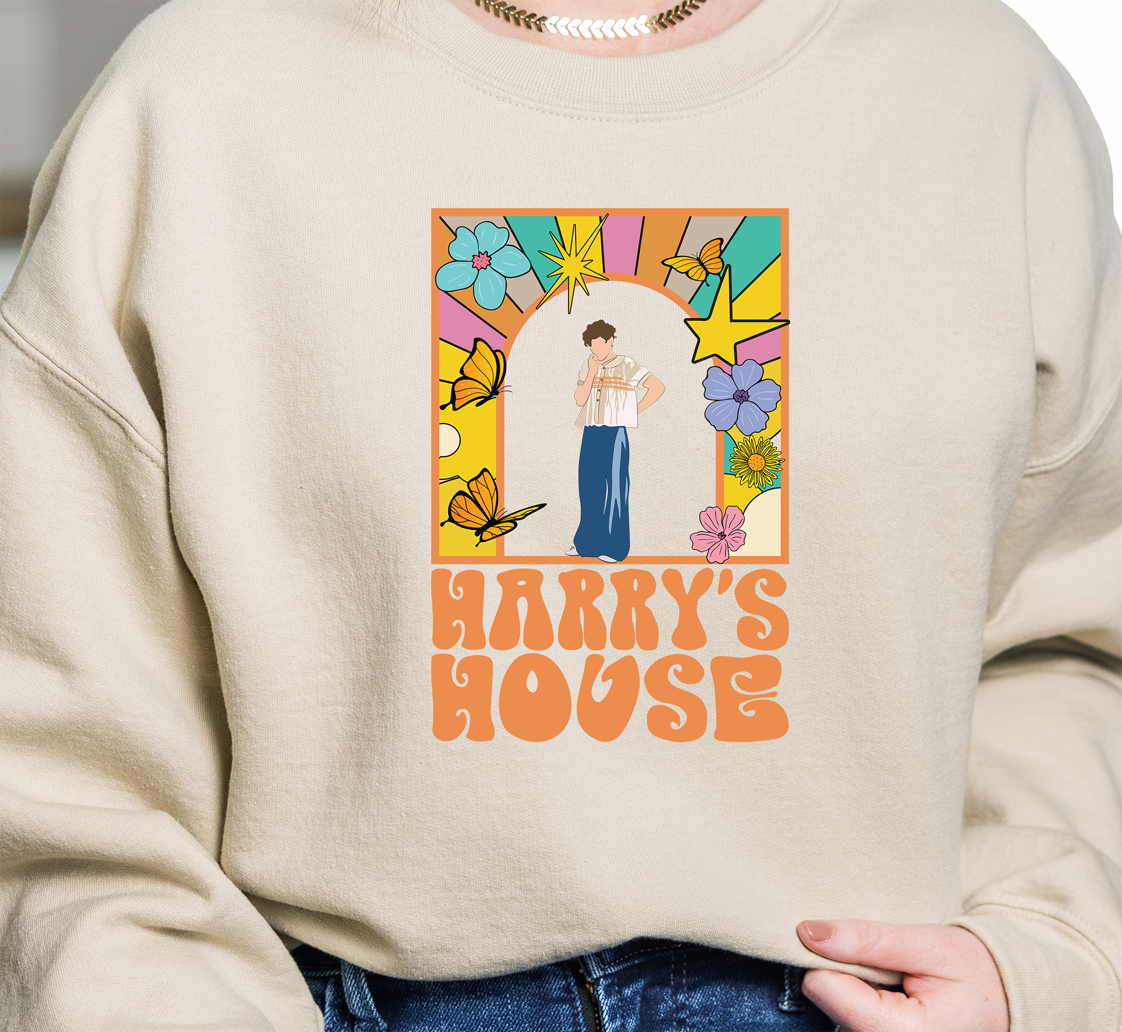 Harry's House Graphic Sweatshirt, Harry Styles Crewneck, Harry Album t